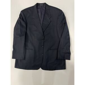 REDA Super 100's Blue Blazer Sport Coat Italy Men's Sz 60
